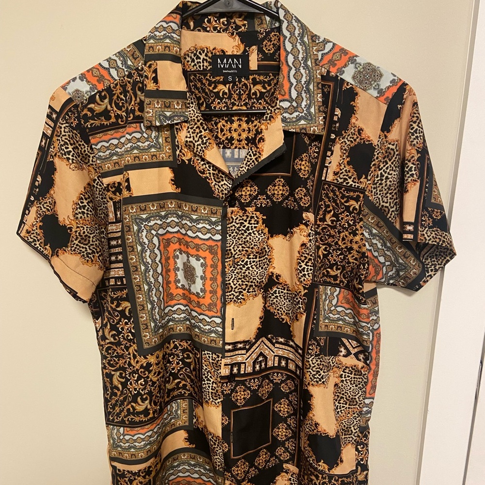 Patterned Button Down
